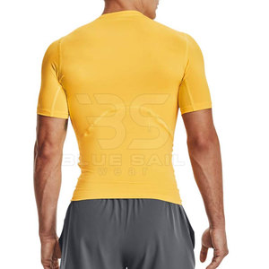 OEM servicio hombres ropa deportiva Rash Guard manga corta hombres Rash Guard para venta en línea Rash Guard - Product Image 4