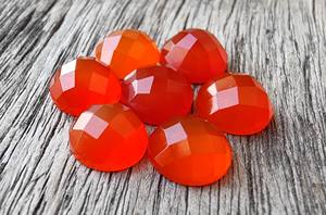 อัญมณีอัญมณีทรงสอบเทียบทรงอัญมณีสีแดงธรรมชาติที่ผ่านการรับรองจาก lavira - Product Image 6