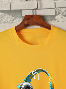 Camisetas con estampado personalizado para hombre Camiseta con estampado vintage Lavado con ácido/lavado Hecho con algodón suave 100% Hecho en Pakistán - Product Image 6