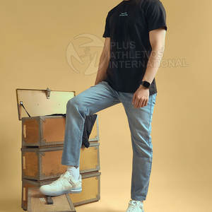 Camiseta Básica para Hombre, Tela de Algodón Suave, Ropa Casual Diaria, Camisetas Personalizadas con Estampado, Hechas en Pakistán - Product Image 5