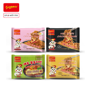 [SINOMIE] Fideos Coreanos Picantes Originales y con Sabor a Carbonara, Queso y <span class=keywords><strong>Jja</strong></span> Jiang, HALAL, Buldak - Product Image 1