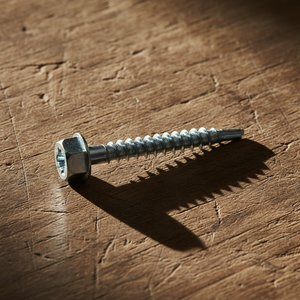 Vis autoperceuse à tête hexagonale / Vis autotaraudeuse galvanisée pour métal de haute qualité - Product Image 1