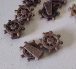 Vintage Brass <b>Ship</b> <b>Wheels</b> High Quality Best Nautical <b>Ship</b> <b>Wheel</b> Handmade Decor - Product Image 2