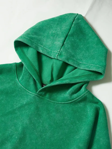 Sweat à capuche en molleton de haute qualité en coton mélangé Basics pour hommes Service OEM Conception de logo personnalisé Créez votre propre sweat à capuche Basics pour l'hiver - Product Image 5