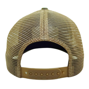 Haute qualité vert jaune Camouflage camionneur chapeau caoutchouc Patch Logo respirant maille taille réglable simple boutonnage boucle unisexe - Product Image 6