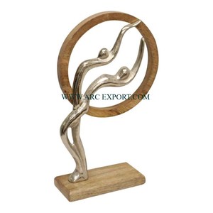 Thiết kế đơn giản thiếc đúc kim loại bền bàn điêu khắc và văn phòng bàn đối tượng nhà và khách sạn trang trí tác phẩm điêu khắc ở Ấn Độ - Product Image 5