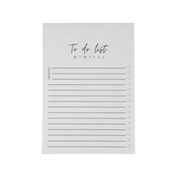 Individuell Bedrucktes Logo Selbstklebendes Loseblatt A5 Schreibpapier Notizblöcke 50 Blatt Latitude Marke Modell 001 OEM