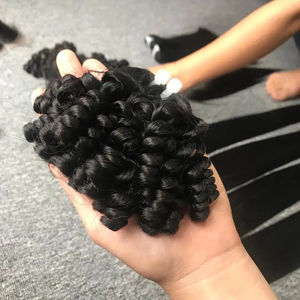 Cheveux bouclés rebondissants, 100% cheveux humains, cheveux bruts vietnamiens - Product Image 1
