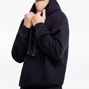 เสื้อฮู้ดมีซิปงานตามสั่งผ้าฝ้าย100% สำหรับผู้ชายเสื้อมีฮู้ดแบบรูดซิปพิมพ์ลายพอง - Product Image 2