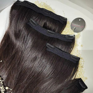 Venta al por mayor 2024 de calidad superior 100% Extensiones de cabello humano virgen vietnamita Clip-In Body Wave Curl Estilos Precios competitivos - Product Image 1