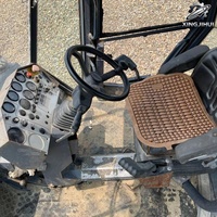 Compacteur vibrant à double tambour HAMM HD110 d'occasion, poids de travail 10 tonnes, moteur diesel 100 kW, force de compactage 117 kN