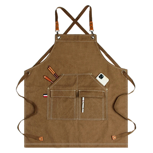 MORGANS Custom Cross Back Straps Long Denim <b>Kitchen</b> Cooking <b>Aprons</b> <b>Women</b> - Product Image 6