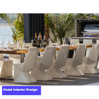 Projet d'hôtel Rendu 3D moderne Solutions de conception de plan d'étage intérieur pour des appartements dans toute la maison Hôtels Villas-Designers experts