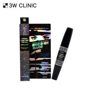 3W Clinic 12ml Colágeno para Pestañas Largas, Rímel Líquido Vegano con Fibras y Minerales, Libre de Crueldad Animal, Etiqueta Vegana - Product Image 1