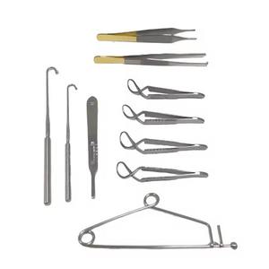 Kit de Cirugía Veterinaria Profesional y de Última Tendencia, Instrumentos Quirúrgicos Veterinarios para Tejidos Blandos de Animales Pequeños - Product Image 6