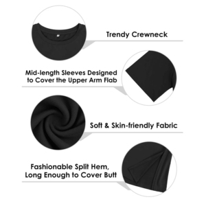 Streetwear Hip Hop lourd 100% coton ample respirant t-shirt personnalisé femmes surdimensionné dames chemises hauts t-shirts pour les filles - Product Image 4