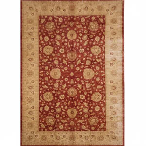 Hand Knotted One Of The Kind Peshawar And Khotan Rug 11'11 x 17'4 Pes_Kho_115 - Product Image 1