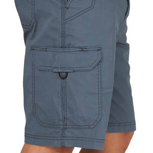 Pantalones cortos de algodón personalizados al por mayor para hombres 100% pantalones cortos de verano informales de algodón con bolsillos proveedor OEM - Product Image 5