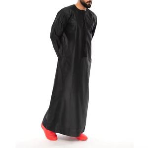 Vente en Gros 2026 Jubba Caftan Hommes Thobes Haute Qualité Dubaï Musulman Marocain Caftan Islamique Abaya Arabe Vêtements - Product Image 5