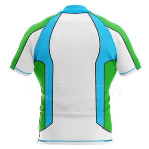เสื้อรักบี้ผู้ชายแบบสั่งทำพิเศษ ระบายอากาศได้ดี คุณภาพสูง แบบซับลิเมชั่น ฟุตบอลคุณภาพเยี่ยม OEM รับผลิตตามแบบ ชุดรักบี้ใหม่ ขายส่ง - Product Image 2