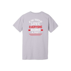 Camiseta 100% de algodón/mezcla de algodón con estampado de temas Ajuste suelto en 160-180 + GSM Colocación de diseño personalizable y color en MOQ bajo - Product Image 1