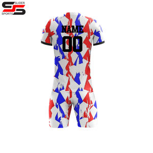 Maillot de football pour hommes personnalisé uniformes de football combinaisons d'entraînement d'été maillot de l'équipe originale à manches courtes respirant - Product Image 4