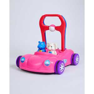 Baby <b>Steps</b> Pull-Along Encouraging Baby's First Walks with Musical Feature <b>Plastic</b> Cartoon-Shaped Education Toy - Product Image 5