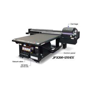 เครื่องพิมพ์ยูวีแบบแท่นราบ Mimaki JFX200-1213 EX ขนาด 4'x4' พร้อมบริการตัด - Product Image 1