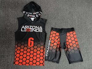 Personalizado sublimado transpirable compresión conjunto Camisetas fútbol Mariscal entrenamiento 7v7 uniforme de talla grande opción paquete en blanco - Product Image 3