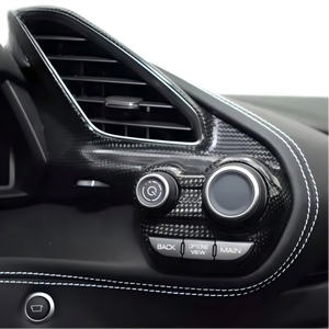 Piezas de Fibra de Carbono Seca de Alta Calidad para Ferrari 488, Accesorios para Automóviles, Cubierta Interior Decorativa, Estilo OEM - Product Image 6