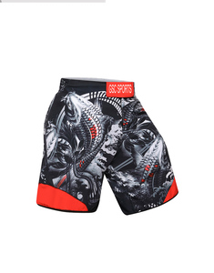 High Quality Customizable MMA <b>Shorts</b> for Men and Women Stretch Micro Design for Boxing Printed and OEM Services Available - Product Image 2