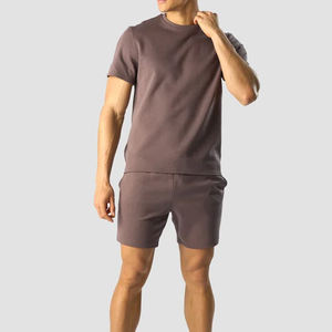 กางเกงขาสั้นลำลองสำหรับผู้ชายดีไซน์ที่ดีที่สุดเอวยางยืดใส่ได้พอดีปกติสำหรับฤดูร้อน - Product Image 3