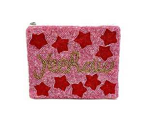 Kids Handbag Purse Coin Purse With Fully Hand Beaded Key Style Time Girls Packing Pattern Pcs Small Material - Product Image 1