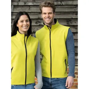 Custom Softshell Bodywarmer Fishing <b>Vest</b> Premium Custom Merchandising Fishing <b>Vest</b> - Product Image 2