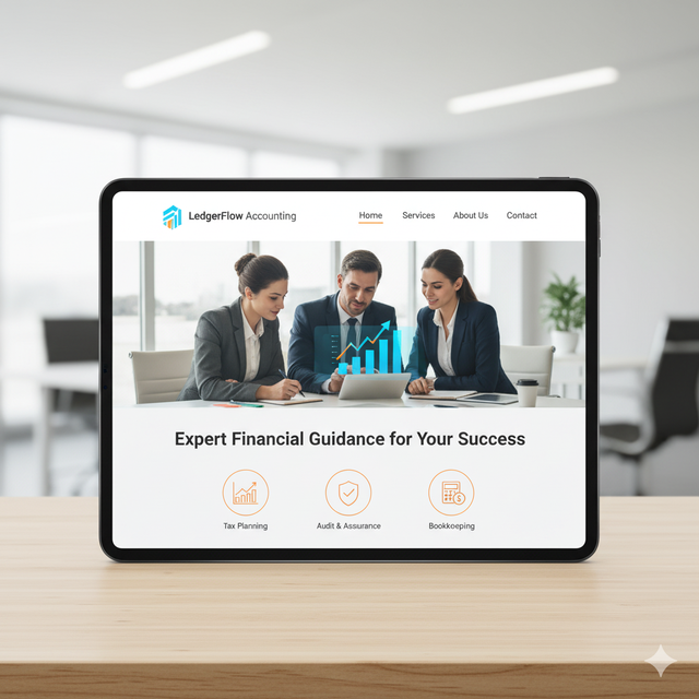 Accounting Firm Website Design Services Skilled Web Development Agency Delivering with Affordable Online Business Solutions