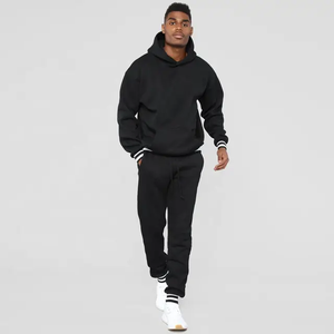 Nouveau modèle Survêtements de jogging 2 pièces grande taille pour hommes et femmes Ensembles de survêtements d'hiver pour l'entraînement - Product Image 3