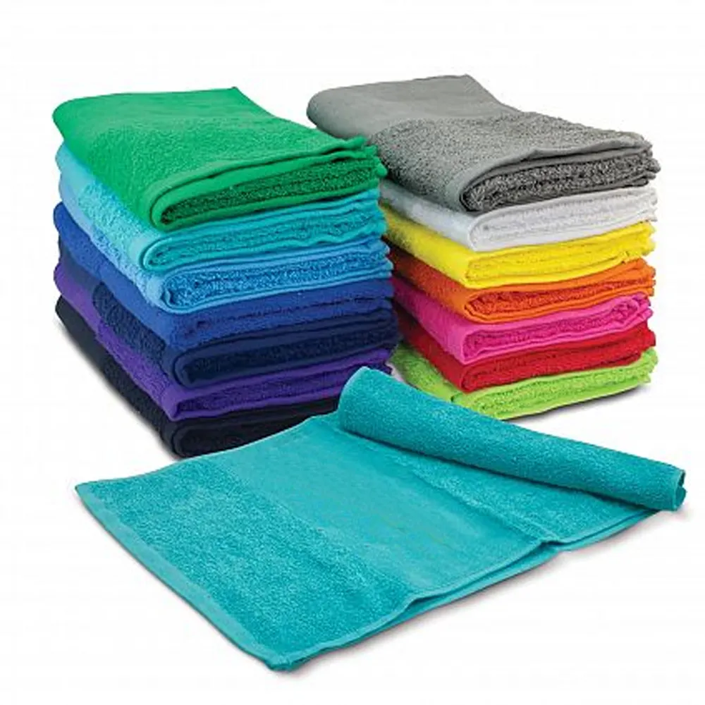 factory price custom printed logo towel super absorbent dry fast towel bars