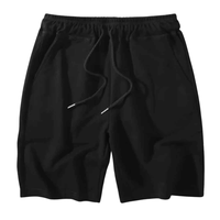 Achetez des shorts de sport en toile pour hommes, blancs, solides, fabriqués sur mesure, à séchage rapide, avec taille élastique, pour la course à pied, la remise en forme et l'entraînement en salle de sport