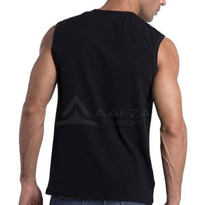 2025 camiseta sin mangas de algodón 100% hecha a medida para hombres diseño informal de alta calidad venta en línea - Product Image 6