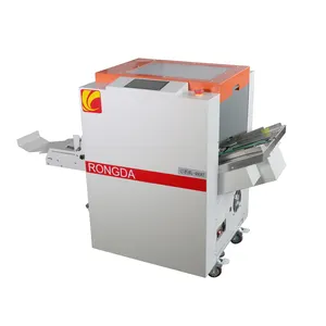 RONGDA RD480AT a3 a4 automatic electric 2160books/hour 320mm a4 wire perfect saddle stitching booklet maker folding machine
