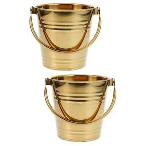 Cubo de hielo de acero inoxidable con superficie exterior decorativa, ideal tanto para uso informal como para ocasiones de lujo - Product Image 4