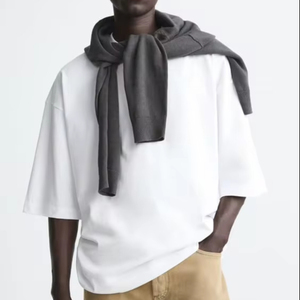 T-shirt vintage en coton lourd 100 % pour hommes, personnalisable avec logo OEM, vente en gros - Product Image 1