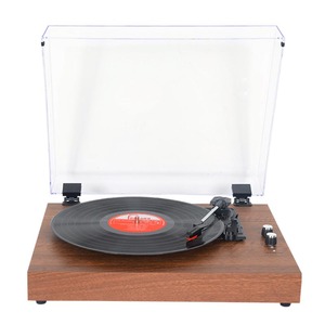 Tourne-disque <span class=keywords><strong>vinyle</strong></span> tout-en-un avec son haute fidélité, plateau antidérapant et stylet rubis - Product Image 2