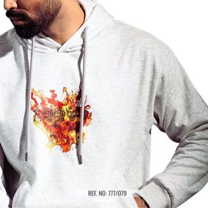 Premium Winter Thermal Drop Shoulder Hoodie Elegante Cómodo 100% Algodón Ropa informal para hombres - Product Image 3