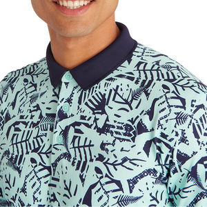 Camiseta de manga corta personalizada de secado rápido para hombre, para deportes al aire libre, para Polos, Jersey estampado por sublimación para Golf, patrón sólido - Product Image 5