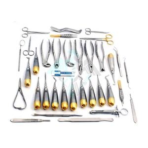 Meilleur ensemble d'extraction Instruments dentaires Pinces Nouvel ensemble Instruments dentaires stérilisés en acier inoxydable Acier inoxydable allemand - Product Image 4