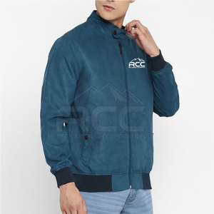 Blouson d'aviateur pour hommes vêtements d'extérieur décontractés légers veste d'hiver pour hommes à fermeture éclair approvisionnement en gros - Product Image 3