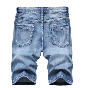 Nouveaux arrivages de shorts de jeans pour hommes, vêtements d'entraînement de haute qualité avec poche, shorts en jeans pour hommes Offre Spéciale à vendre, service OEM - Product Image 3