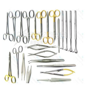 Juego de instrumentos de cirugía de blefaroplastia Manual de calidad superior para clínicas Cirugía de párpados Herramientas quirúrgicas finas reutilizables - Product Image 6