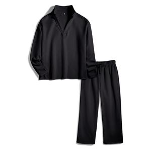 Ensemble de survêtement 2 pièces décontracté pour femmes Carmel Travel Patrick Pull Sweat-shirt et pantalon de survêtement Multi Colors pour l'hiver - Product Image 3